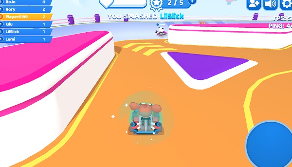 Playthrough: Steky's Speedway 1 - Smash Karts for Android