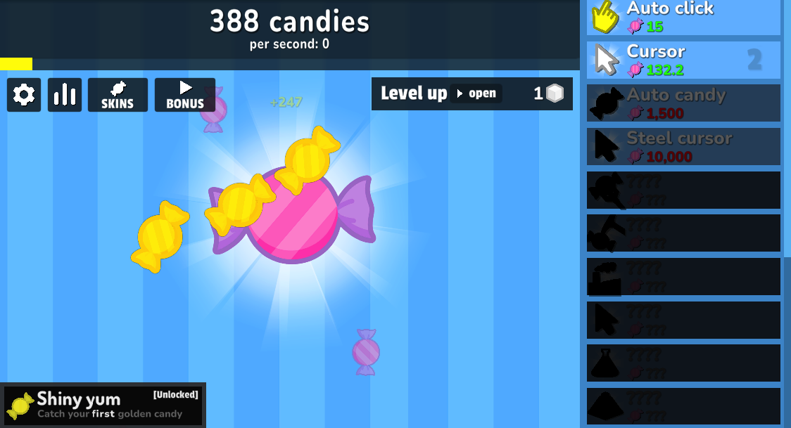 Candy Clicker 2 in (Scratch) 