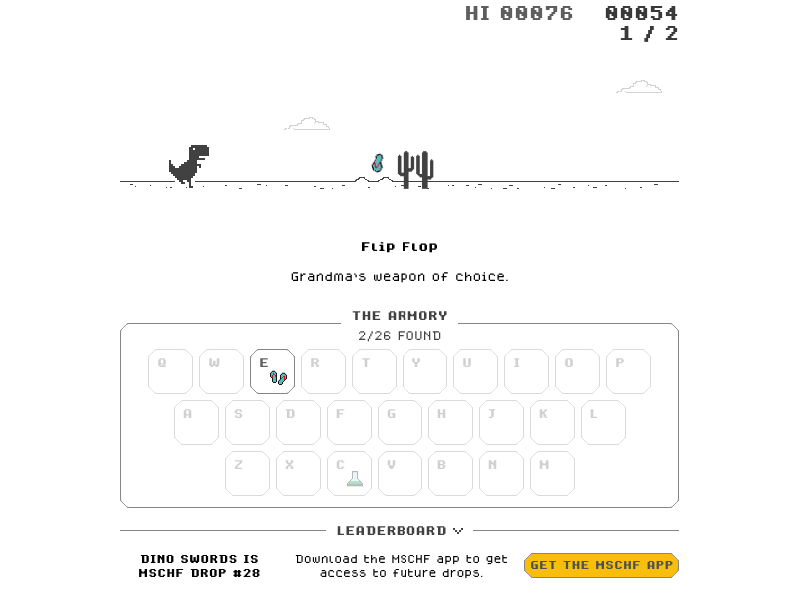 Dino Swords Game - Find & Use 26 Weapons