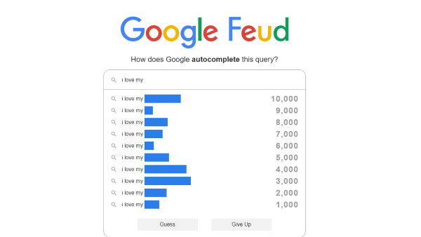 I CHALLENGE GOOGLE - Google Feud
