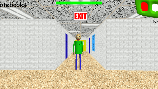 Baldi's Basics, Game Rules / Baldi x The Principal Of The Thing -, Note