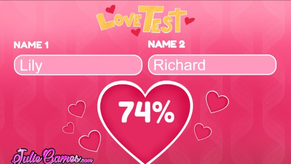 Love Tester: Play Online For Free On Playhop