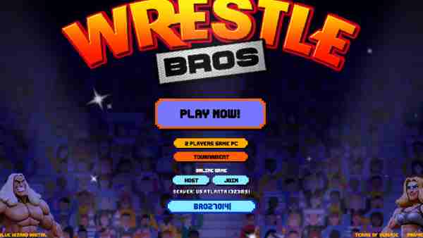 Wrestling Bros Play and become the wrestling champion.