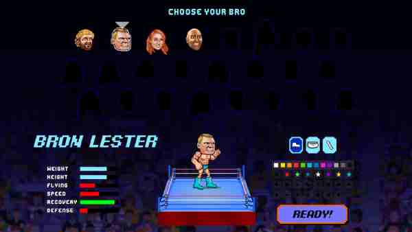 Wrestle Bros Gameplay 